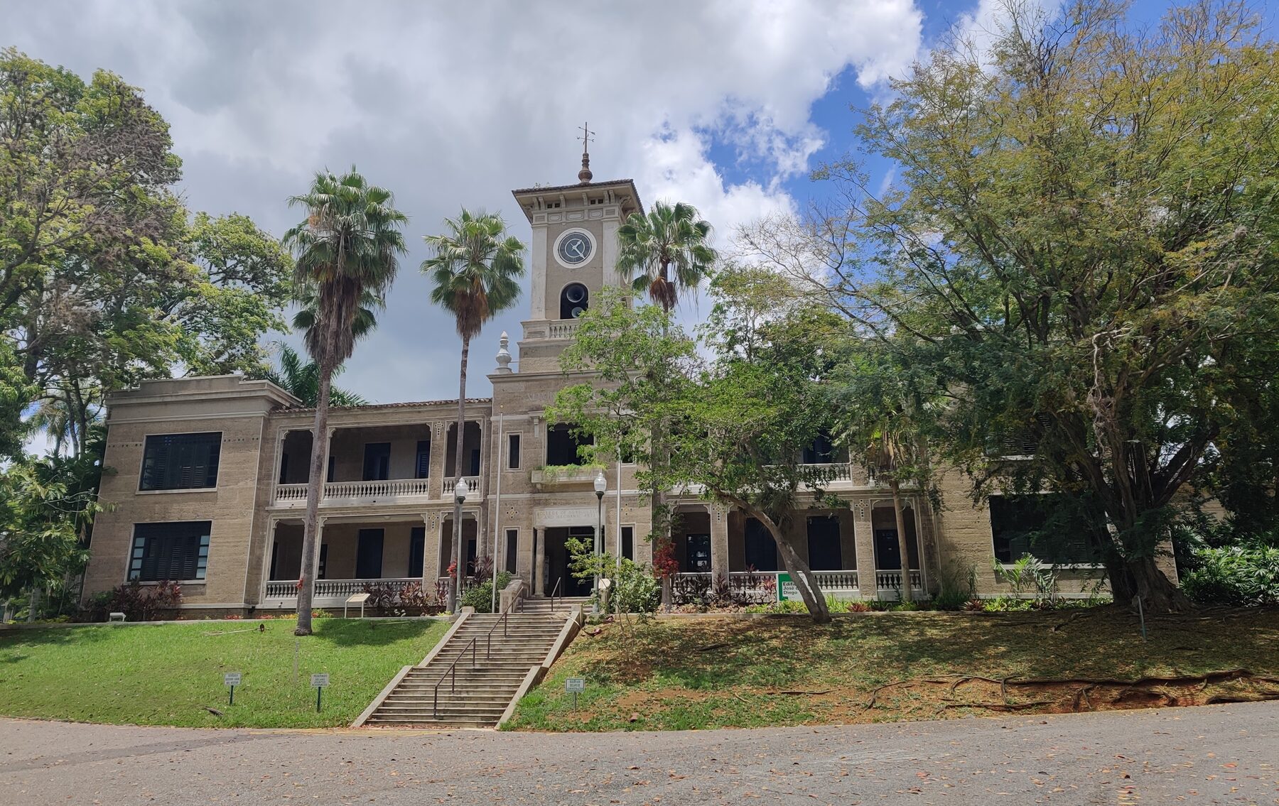 José de Diego Building at the University of Puerto Rico - Mayagüez